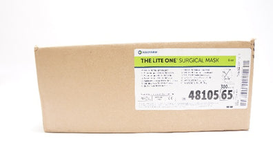 Halyard 4810565 The Lite One Surgical Mask - Case of 300